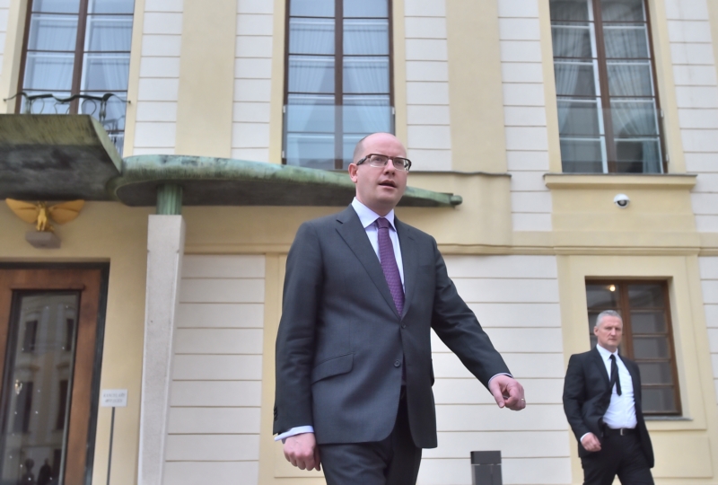 Premiér a předseda ČSSD Bohuslav Sobotka novinářům řekl, že sociální demokracie prosazuje poměrné zastoupení dlouhodobě.