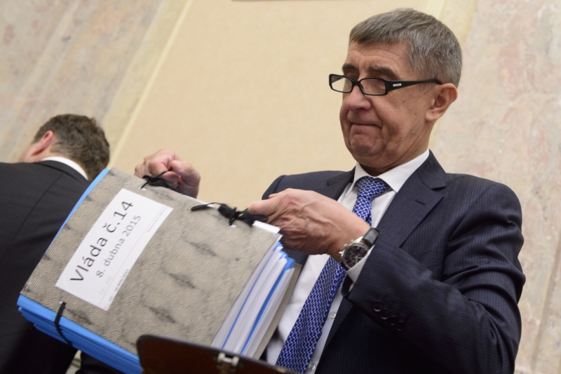 Andrej Babiš: "Zatím jsem ministr financí já."