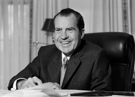 Bývalý americký prezident Richard Nixon.