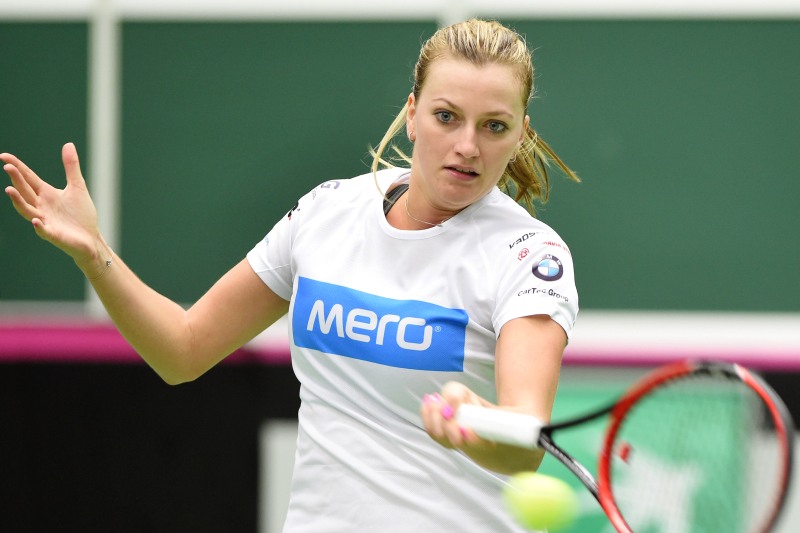 Petra Kvitová fandí ve finále extraligy Třinci.
