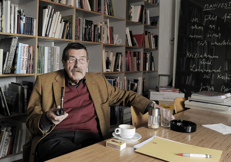 Německý spisovatel Günter Grass.