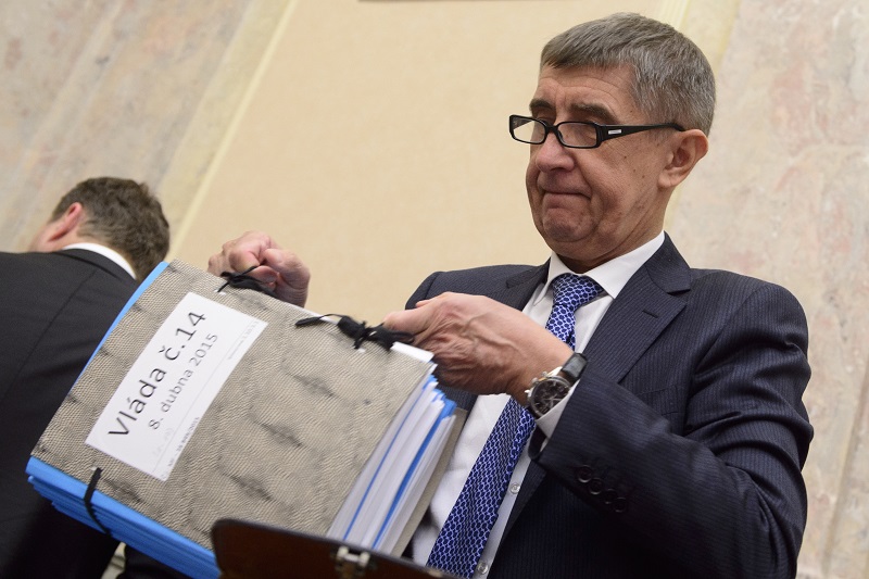 Ministr financí Andrej Babiš.