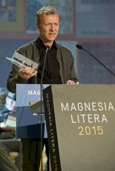 Na snímku Martin Reiner s cenou.