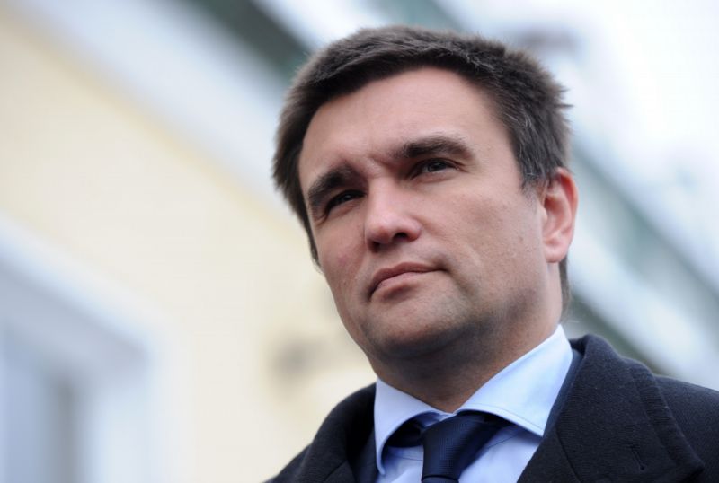 Ukrajinský ministr zahraničí Pavlo Klimkin. Ukrajinský ministr zahraničí Pavlo Klimkin.