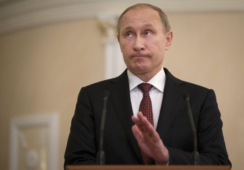 Ruský prezident Vladimir Putin. Ruský prezident Vladimir Putin.