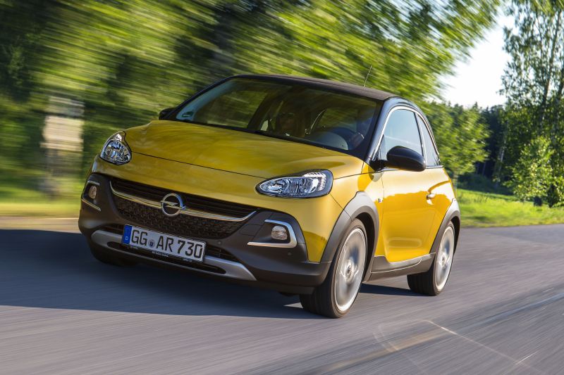Opel Adam pozměnil styl a stal se z něho Adam Rocks.