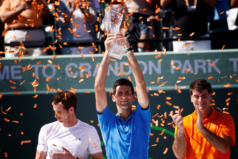 Tenista Novak Djokovič.