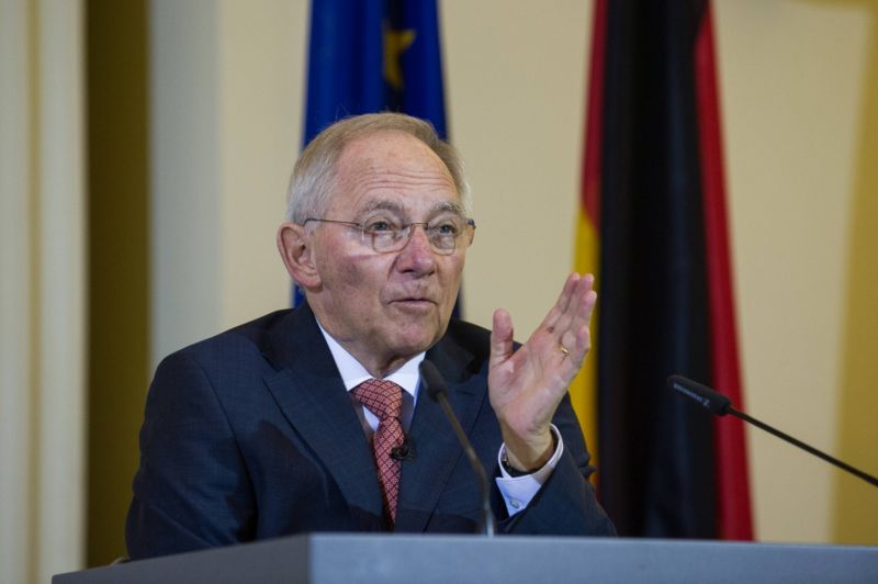 Německý ministr financí Wolfgang Schäuble. Německý ministr financí Wolfgang Schäuble.