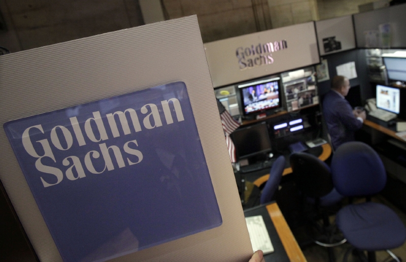 Logo Goldman Sachs.