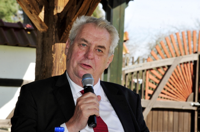 Prezident Miloš Zeman.
