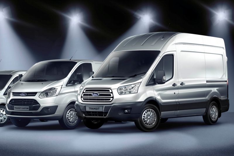 Užitkové vozy značky Ford má Evropa v oblibě.