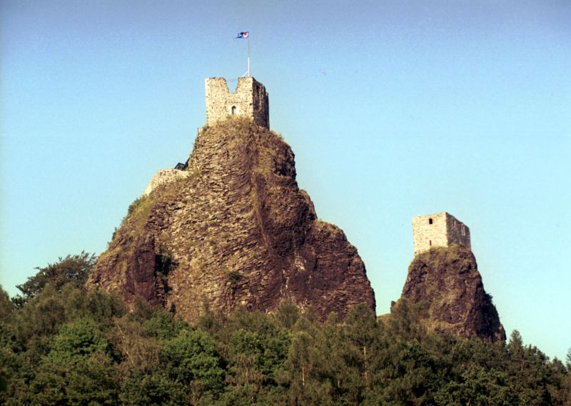 Hrad Trosky.