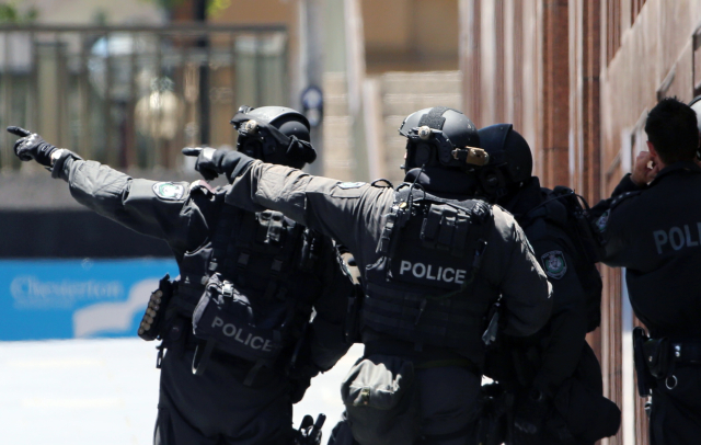 Australská policie v Sydney (ilustrační foto).