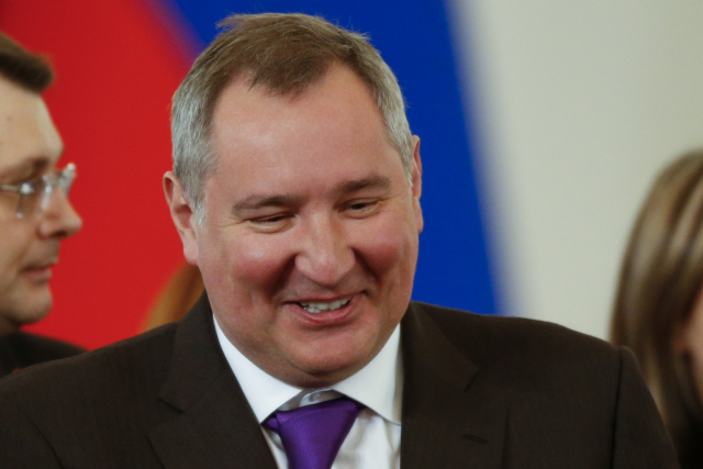 Viceprezident Dmitrij Rogozin. Viceprezident Dmitrij Rogozin.