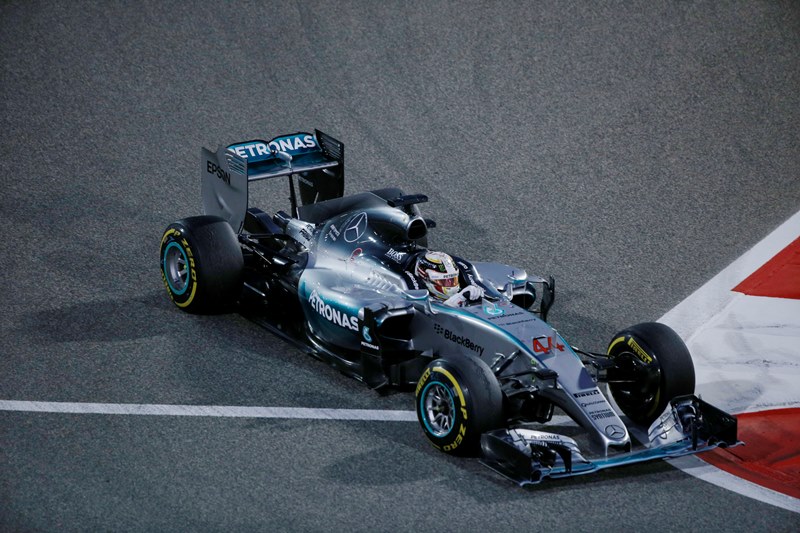 Lewis Hamilton.