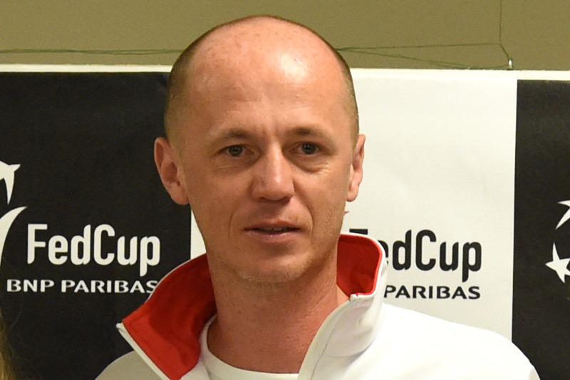 Kapitán českých tenistek Petr Pála. Kapitán českých tenistek Petr Pála.
