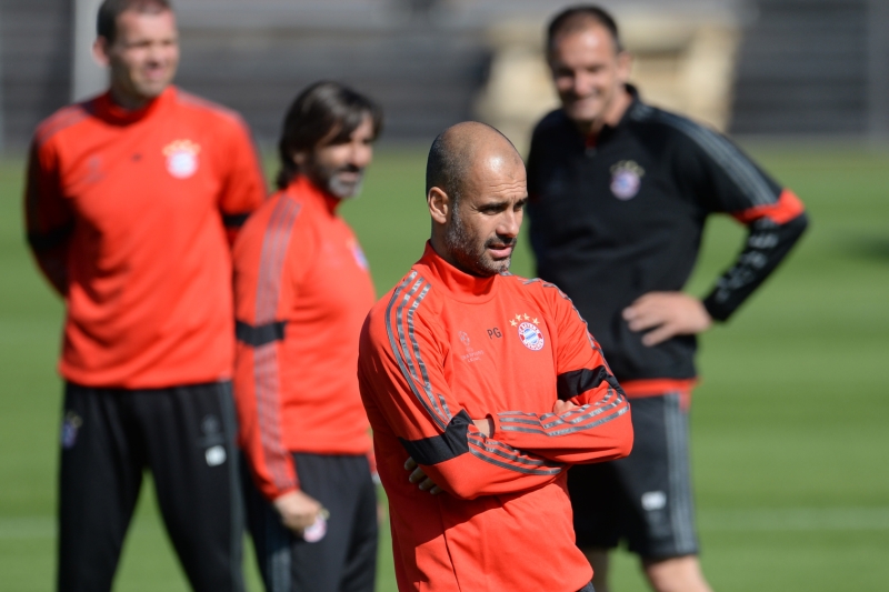 Pep Guardiola, kouč Bayernu Mnichova.