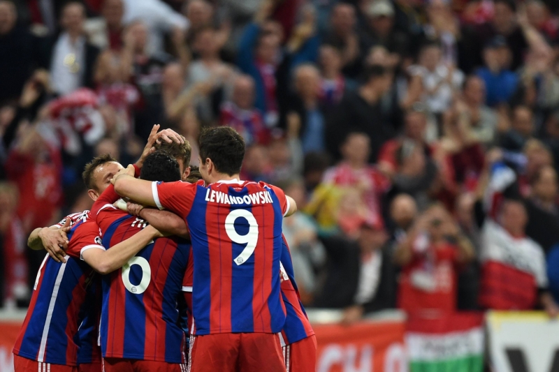 Radost Bayernu Mnichov. 