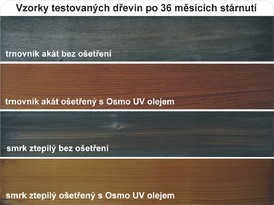 Výsledky ukazují, že transparentní barvy mohou celkem úspěšně těmto změnám zabránit.