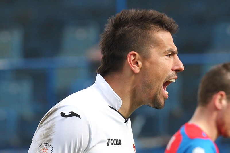 Milan Baroš, útočník Baníku Ostrava.