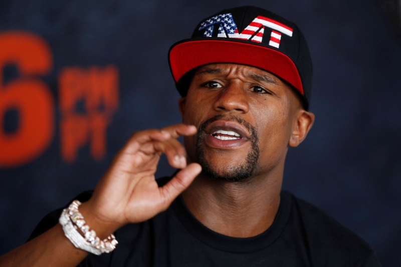 Američan Floyd Mayweather (na snímku) se před ostře sledovaným zápasem s Filipíncem Mannym Pacquiaem označil za nejlepšího boxera všech dob. 