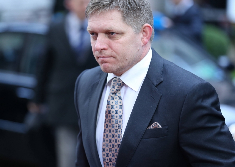 Slovenský předseda vlády Robert Fico.