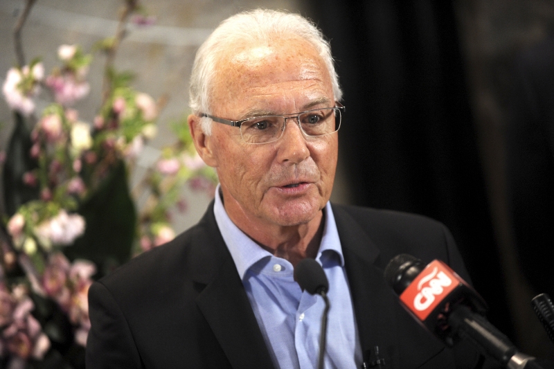 Franz Beckenbauer, čestný prezident Bayernu Mnichov.