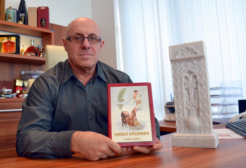 Český Armén a úspěšný podnikatel Gevorg Avetisyan.