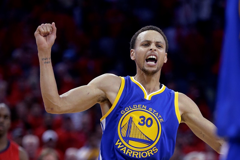 Stephen Curry z Golden State.