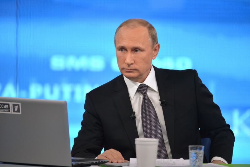 Ruský prezident Vladimír Putin.