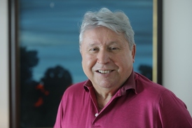 Miroslav Černošek, hlavní strůjce tenisové přehlídky v Praze.