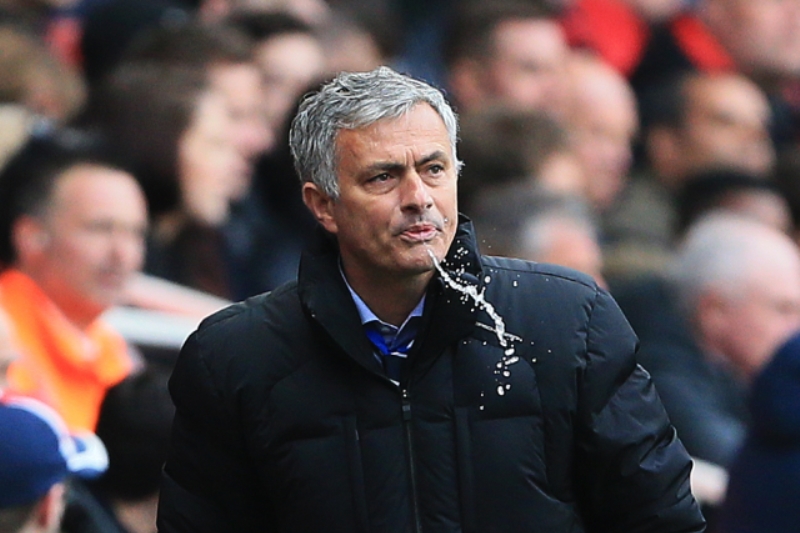 Trenér Chelsea José Mourinho.