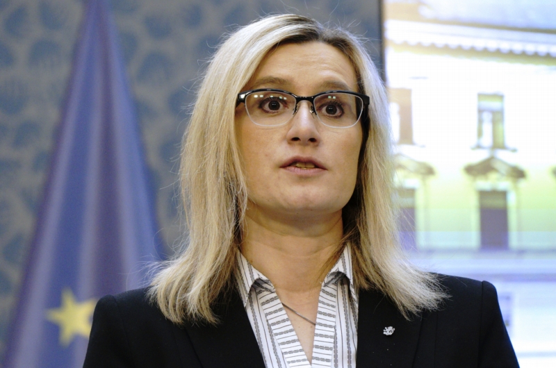Ministryně pro místní rozvoj Karla Šlechtová. Ministryně pro místní rozvoj Karla Šlechtová.