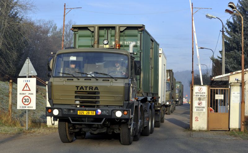 Tatra ve službách Armády ČR.