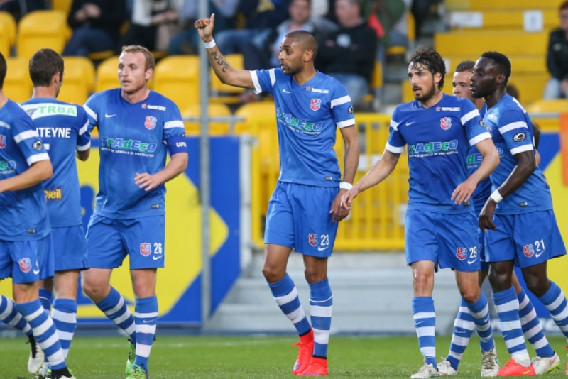 Fotbalisté Lokerenu.