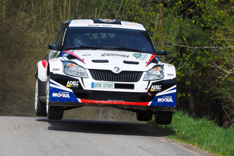 Jan Černý dojel na Rallye Šumava šestý.