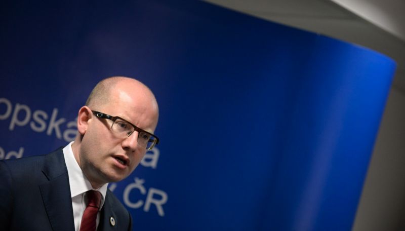 Premiér Bohuslav Sobotka.