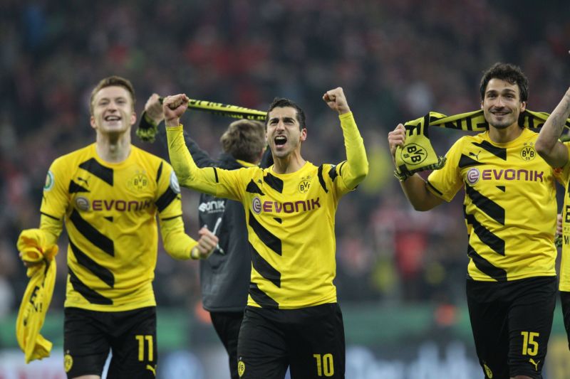 Dortmund si užívá oslavy postupu. 