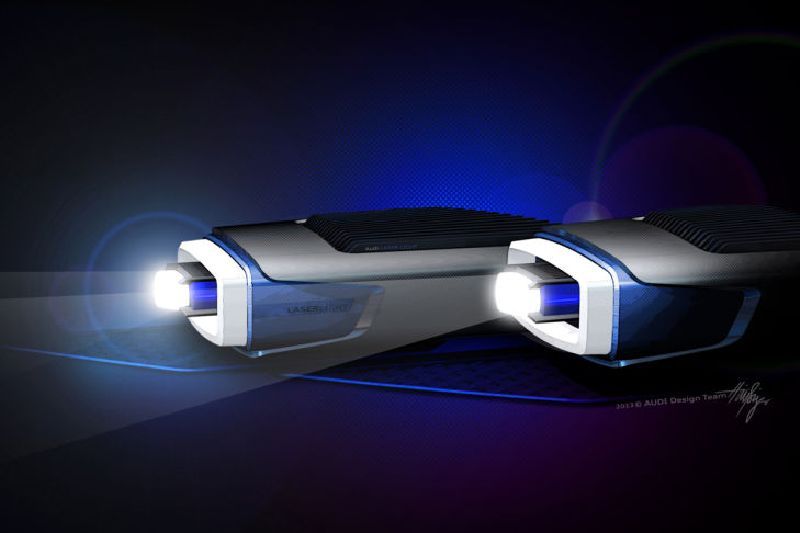 Technologii Matrix Laser uvedla značka do sériové výroby v roce 2014 v modelu Audi R8 LMX. 