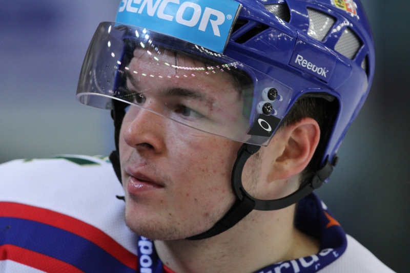 Tomáš Hertl, útočník San Jose Sharks.