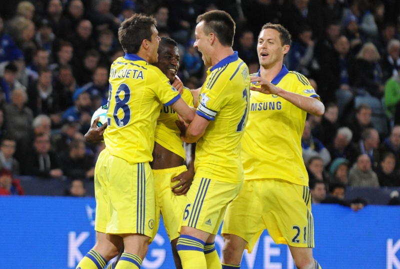 Chelsea porazila Leicester 3:1. Chelsea porazila Leicester 3:1.