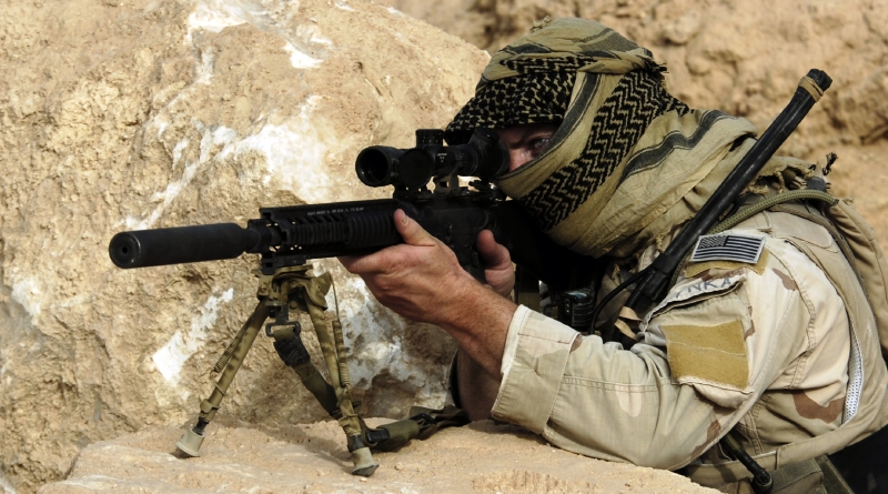 Sniper americké armády (ilustrační foto).
