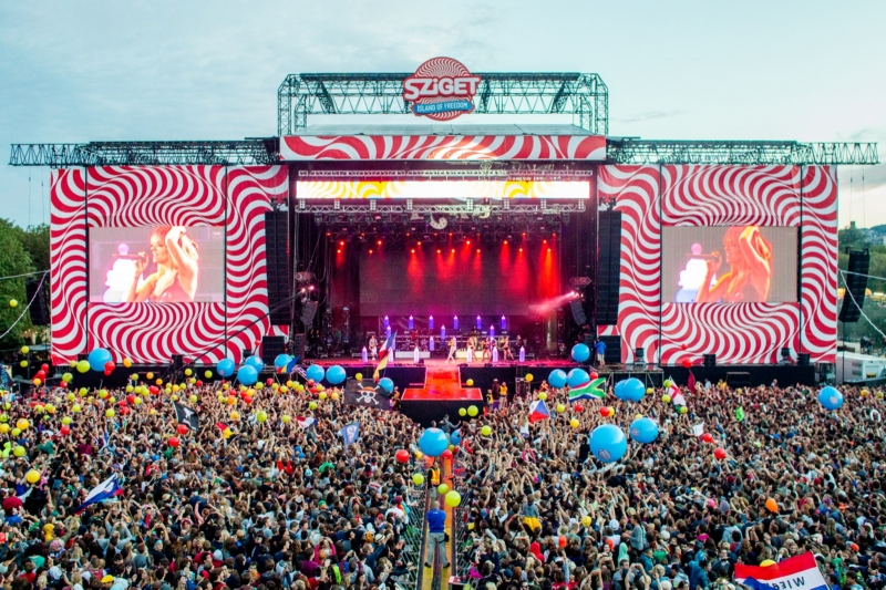 Sziget patří mezi evropskými festivaly k největším.