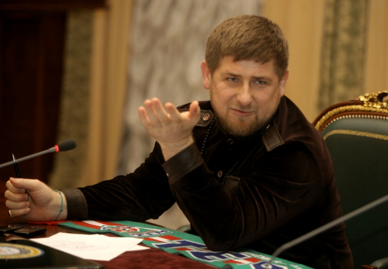 Čečenský vůdce Ramzan Kadyrov.