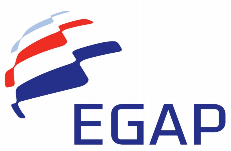 Logo EGAP. Logo EGAP.