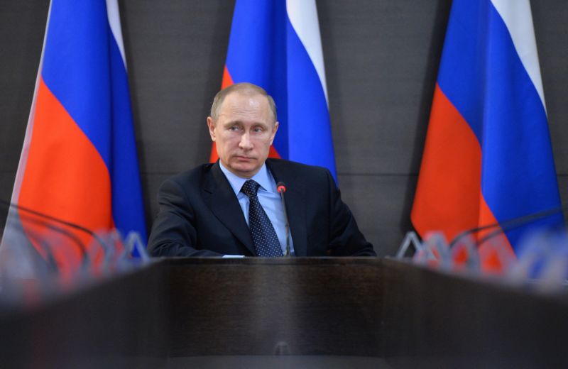 Prezident Vladimir Putin.