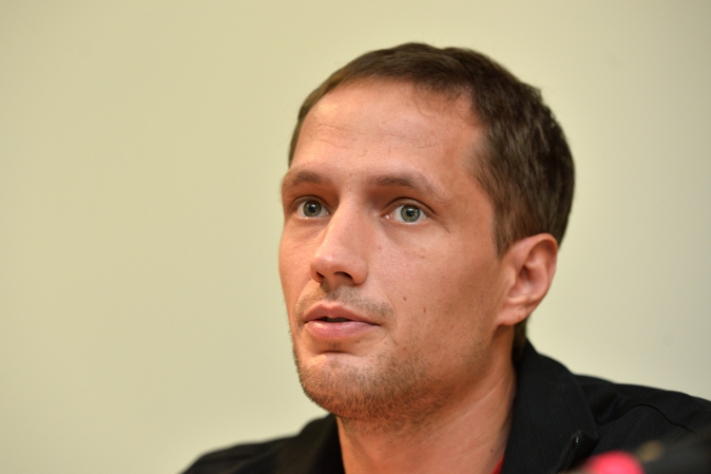 Oštěpař Vítězslav Veselý.