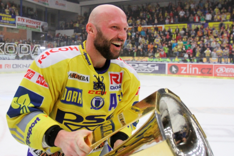 Zlínská hokejová legenda Petr Leška.