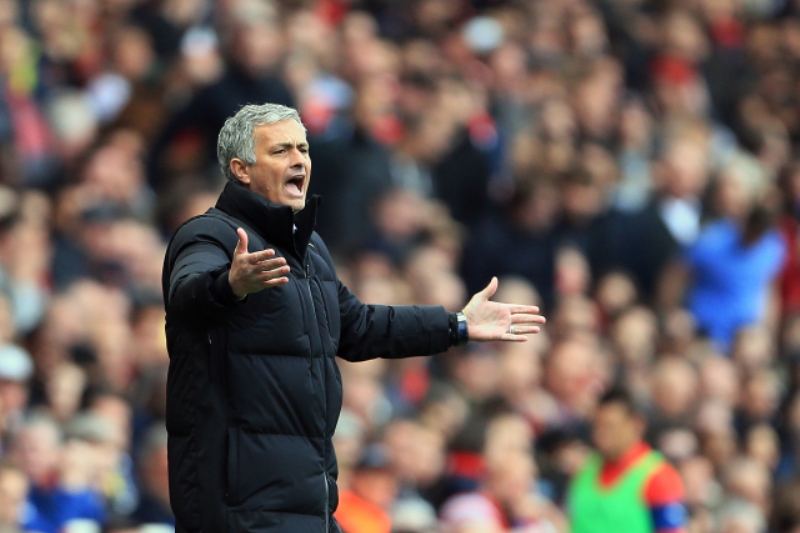 Trenér Chelsea José Mourinho.