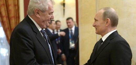 Miloš Zeman a Vladimír Putin.